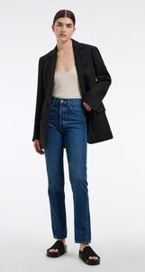 Co essentials high rise denim indigo